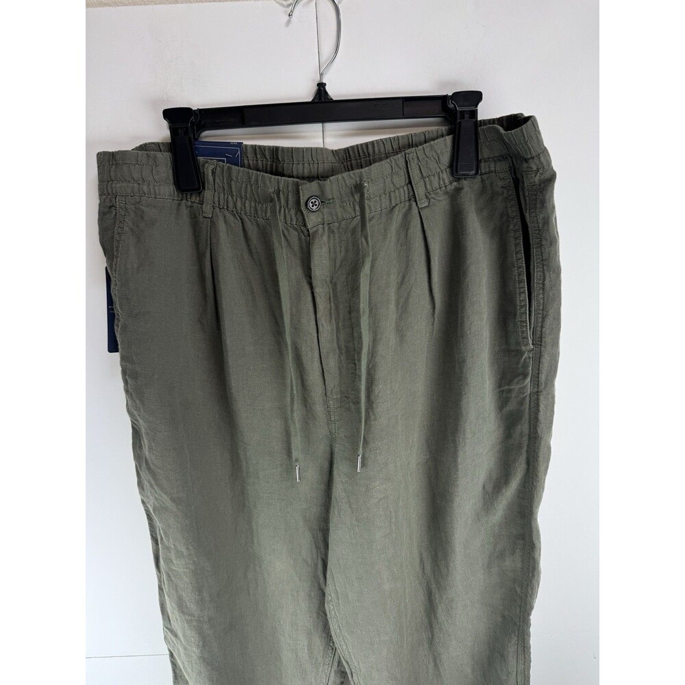 Polo Ralph Lauren Lateef Slim Tapered Fit Linen Pants Sz: XXL - Picture 6 of 10